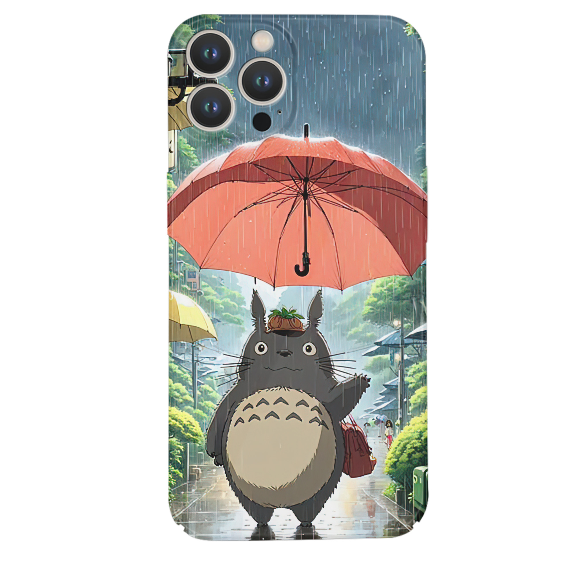 （画像用） となりのトトロ 草壁メイ 草壁サツキ My Neighbor Totoro Satsuki Kusakabe Mei Kusakabe 【iPhone 14シリーズ対応】ハードケース
